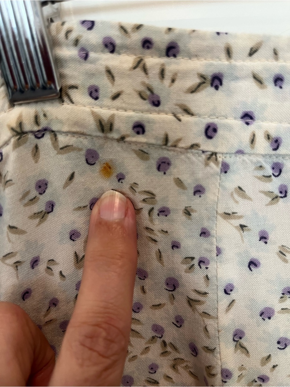 Vtg Honors ditsy floral midi cottagecore flowy coquette spring boho skirt sz M - Picture 2 of 11